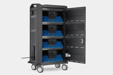 TransformerCart T64PD Performance Medienwagen - Abschließbare Aufbewahrung und Laden von Tablets und Computern
